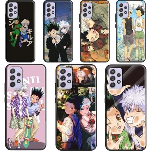 Gon Killua Hunter x hunter HxH Anime Fundas For Samsung A51 A71 A41 A31 A11 A21S A12 A32 A42 A52 A72 A02 A10 A20 S A50 A70 Case