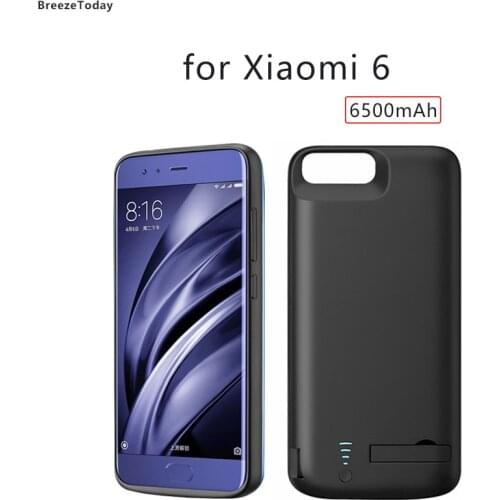Battery Charging Case Charger Case For Xiaomi 6 Mi 6 Battery Case For Xiaomi 6 Mi 6 Power Case External Power Bank