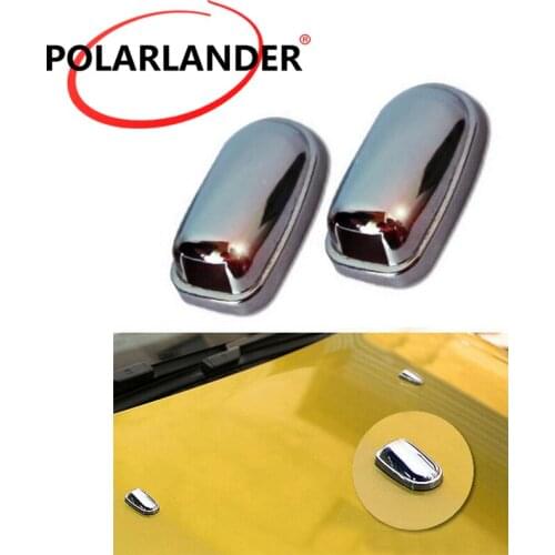 For Ford Focus Mk3 Models 2011 2012 2013 2014 ABS Chrome Windshield Washer Wiper Water Spray Nozzle Cover Caps Protector