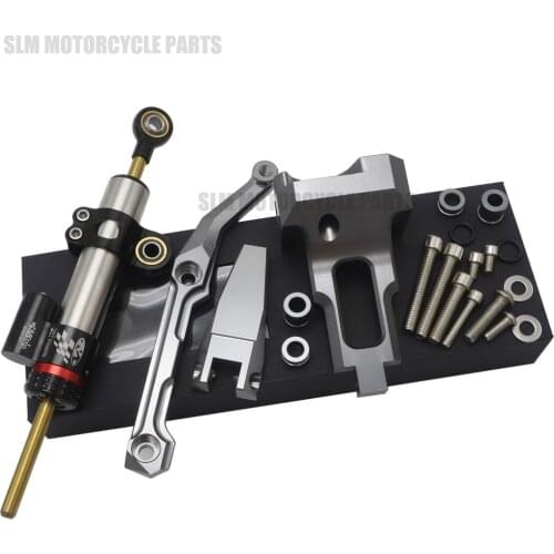 For Yamaha MT-09 MT 09 MT09 Tracer 2015-2017 Steering Damper Stabilizerlinear Linear Stabilizer Bracket kit