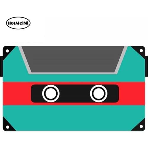 HotMeiNi 13cm x 7.7cm For Retro Graffiti Car Sticker Windows Decal 3D Funny Waterproof Scratch-Proof Windshield Decoration