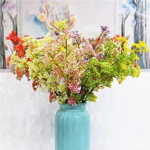 Artificial plant Milan fruit Romantic Home Decoration plastic flower Wedding decorations false blossom