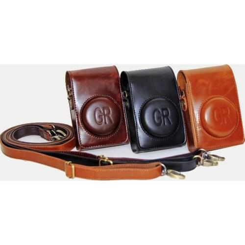 PU Leather case Camera Bag cover for Fujifilm Fuji XF10 XF 10 camera With Shoulder Strap