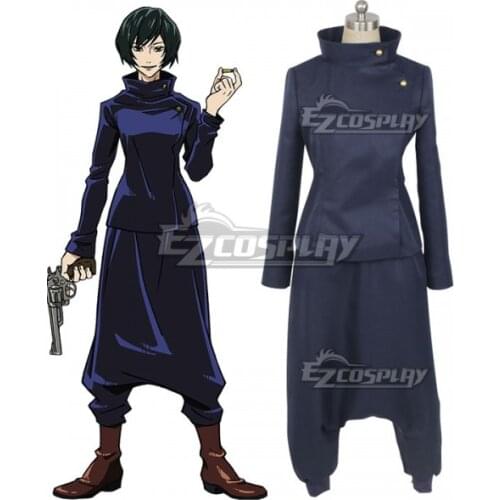 Jujutsu Kaisen Sorcery Fight Mai Zen'in Halloween Party Uniform Suit Adult Set Festival Carnival Suit Cosplay Costume E001