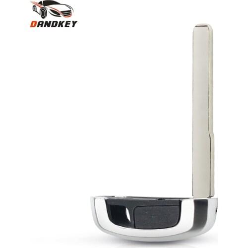 Dandkey Blanks Small Key Insert Uncut Blade Remote Key Shell For Ford Mondeo EcoBoost 2017 2018 Replacement Key Auto Case Cover