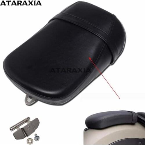 Motorcycle Cafe Racer Seat Pillion Passenger Seat Rear Seat Pad Custom For Kawasaki Vulcan 650 VN650 Rear leather seat