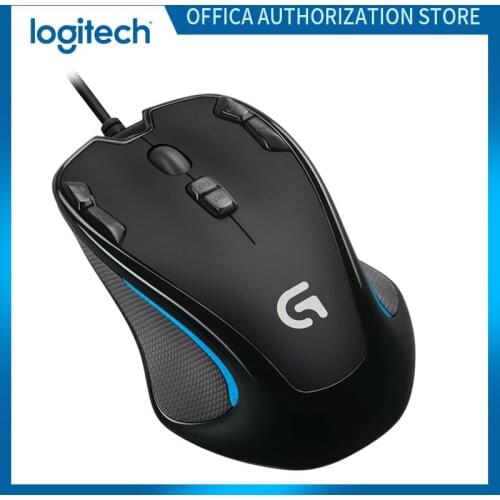 Logitech (G) G300s Wired Gaming Gaming Mouse USB Computer Optical 9-Button Macro Programming Cyberpunk 2500DPI