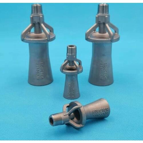 316SS Venturi Nozzle, Solution Agitation Tank Mixing Eductor, eductor venturi steam jet, epoxy industrial Mixing liquid nozzle