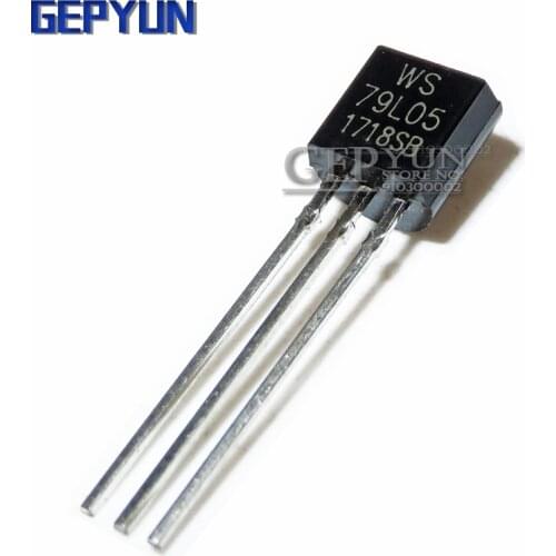 20PCS 79L05 ws79L05 TO-92 5V 100mA voltage regulat Gepyun