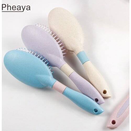 Pheaya Airbag Hair Brush Scalp Care Anti-knot Anti-Static Salon Styling Tools Women Man Scalp Massager Barber Accessories