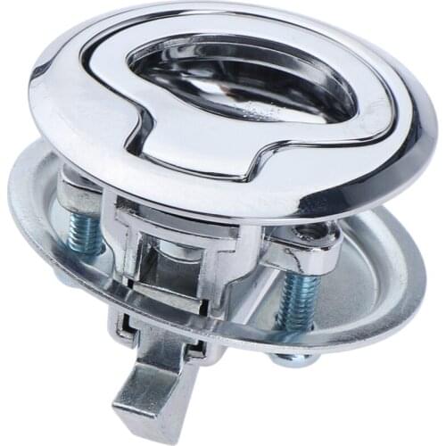 Boat Hatch Slam Latch Cabinet Lift Pull Ring Locking -1.5'' Stainless Steel