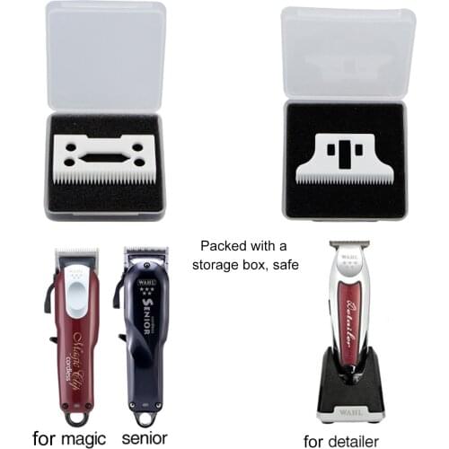 Hair Cutter Ceramic Head Replacement Head Hair Trimmer Head Compatible For WAHL Detailer Electric Clipper Replacement Head