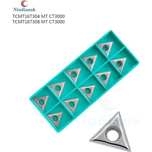 High quality TCMT16T304 MT CT3000 Lathe Turning Tools TCMT16T308-MT CT3000 Carbide Inserts TCMT CNC Lathe Turning Inserts