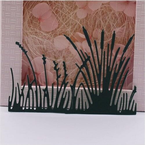Grass Metal Cutting Dies Scrapbook Photo Alum Paper Cards Embossed Decorative Craft Slimline Die Handmade Mold