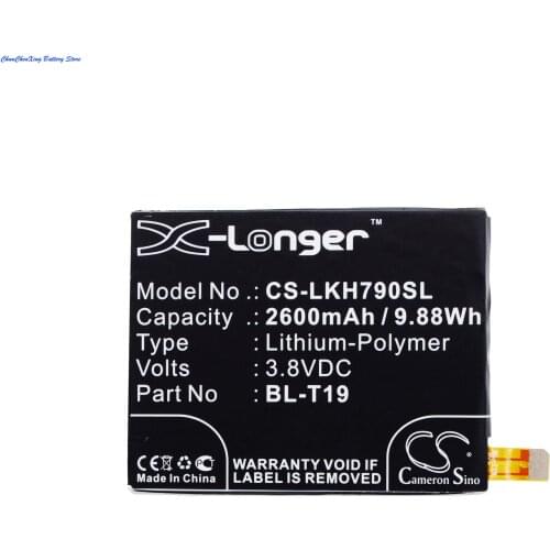 Cameron Sino High Quality 2600mAh Battery BL-T19 for LG/Google Bullhead, H790, H791, H791F, H798, Nexus 5X, Nexus 5X LTE