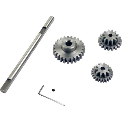 Metal RC Car Gear Replacements Spare Parts for WPL D12 RC Car Trunk Model
