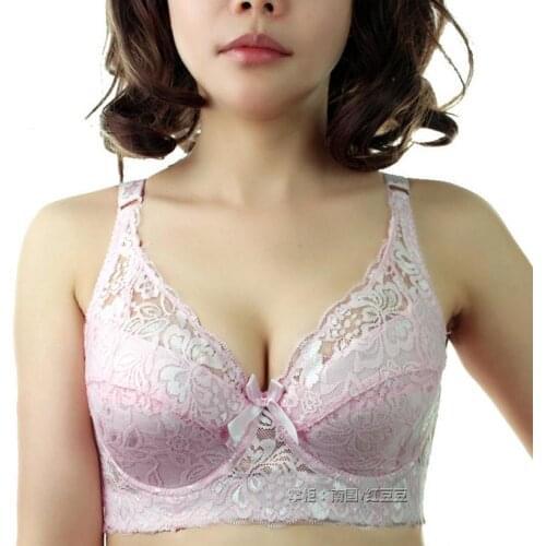 Female Underwear small breast Push Up Bra minimizer deep vs thick Padded brassiere lace bras for women pushup bra