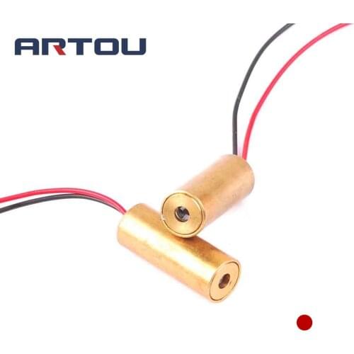 1PCS 9MM Point Laser Head Red Laser Tube Laser Diode Semiconductor Laser Tube
