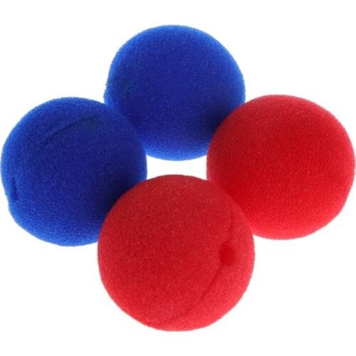 10Pcs Sponge Ball Clown Nose For Christmas Halloween Costume Party Decoration