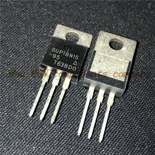 10PCS/LOT SUP18N15 SUP18N15-95 TO-220 MOS tube