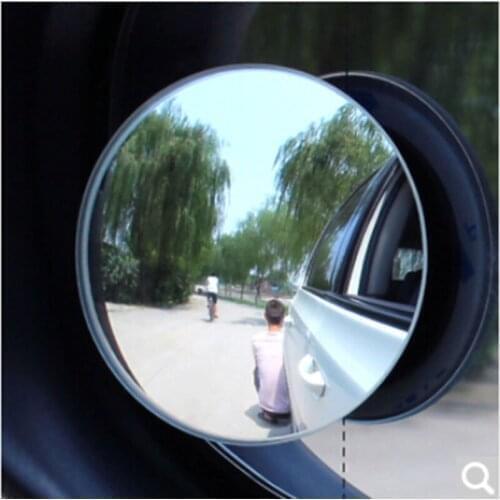 1 Pair Car Round Convex Blind Spot Mirror For Daewoo Matiz Nexia Nubira Sens Tosca Winstorm