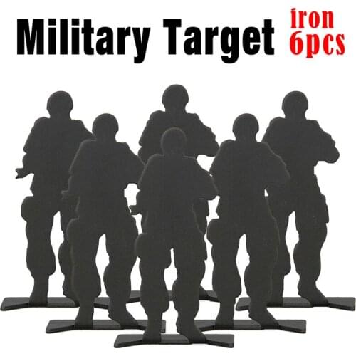 Hot Sale Black 80x33mm Military Target (6pcs/lot) Gun Accessories for Hunting/ Airsoft Sling/ Gun Shooting gs33-0027