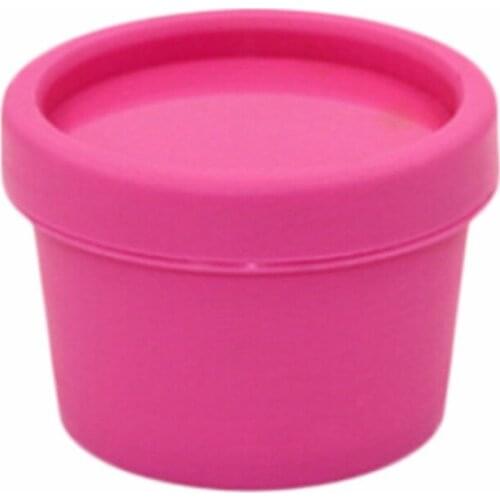 Hot Sale 2pcs 50g Kawaii Candy Color Empty Cosmetic Sample Contrainer Jars Refillable Bottle Plastic Jar Pot