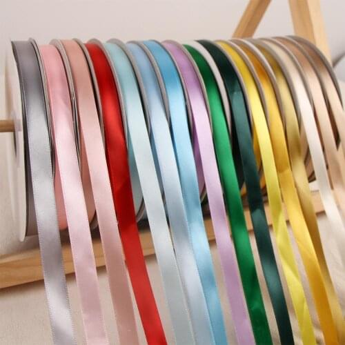 100Yards/91Meters/Roll Ribbons 12MM(1/2") Polyester Ribbon Chrismas Wedding Decoration Gift Cake Box Wrap Ribbon DIY Accessories