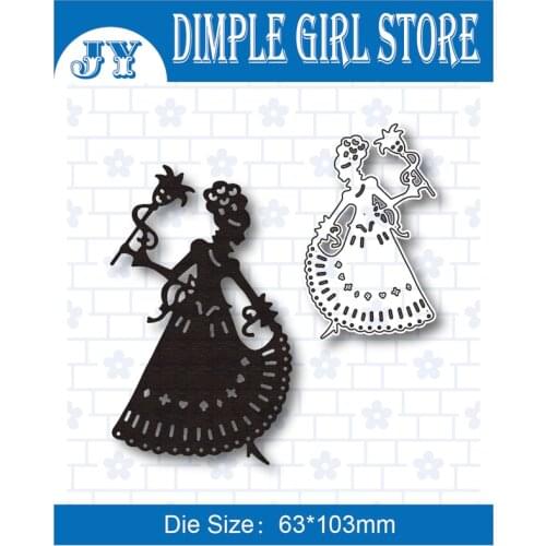 Personality Girl 2021 New Arrival Scrapbook Stamps and Die Metal Cutting Die Decoration Template Butterfly Knife Punching Proces