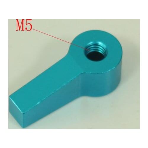M5 Knob Thumb Screw head L Shape Screw head blue color Strong and durable