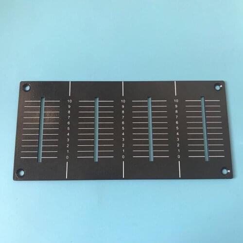 New OEM replacement Plate For DJM800 Channel Fader Panel Replacement Plate DAH2426