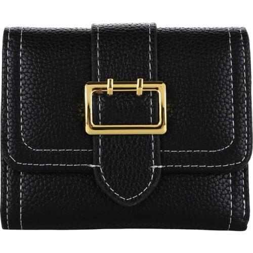 2020 New Wallet Women Vintage Fashion Small Wallet Leather Purse Female Money Bag Small Zipper Coin Pockets