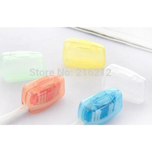 New Arrive Portable Toothbrush Cover Holder Travel Hiking Camping Brush Cap Case