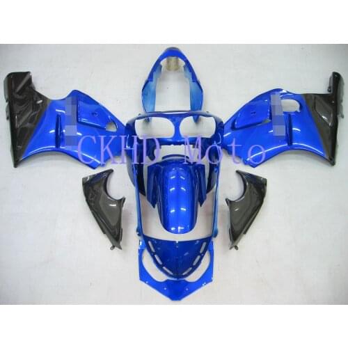 New motorcycle motorbike bodywork for KAWASAKI Ninja ZX12R ZX-12R 2000 2001 00 01 blue Fairing plastic bodywork ABS body Kit