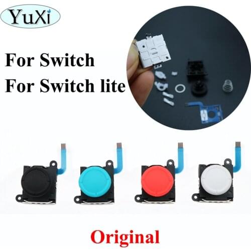 YuXi Original 3D Analog Joystick Joy-Con Replacement Left/Right Repair Kit Thumb Sticks Sensor for Nintend Switch & Lite