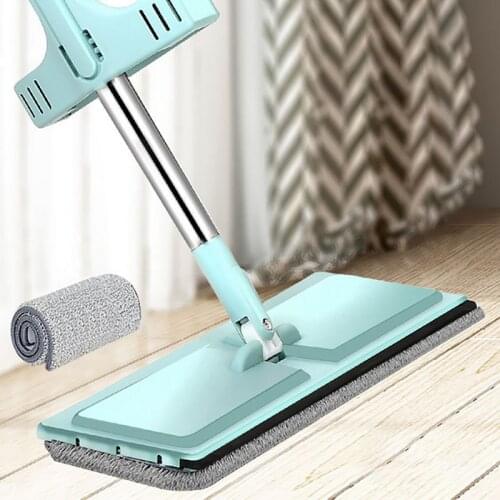 Magic Self-Cleaning Squeeze Mop Microfiber Spin And Go Flat Mop For Washing Floor Home Cleaning Tool Bathroom Accessories New