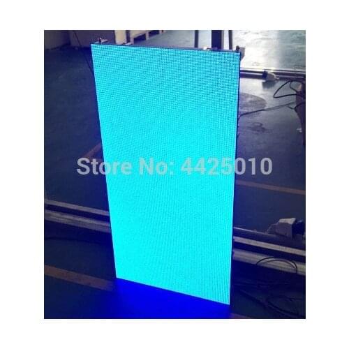 P3.91 outdoor Transparent Glass Led Display window screen Full Color Display Panel Price Pantalla led Crystal 1000mmx500mm