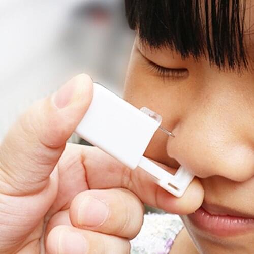 1/2pcs Ear Piercing Gun Kit Disposable Disinfect Safety Earring Piercer Machine Studs Nose Clip Body Jewelry Piercing Tool Guns