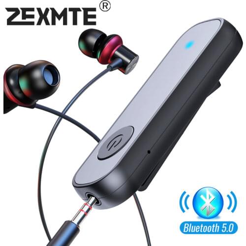 Bluetooth 5.0 Receiver 3.5 mm Jack AUX Headphone Car Speaker Ontvanger Transmitter Audio Music Wireless Bluetooth Clip Adapter