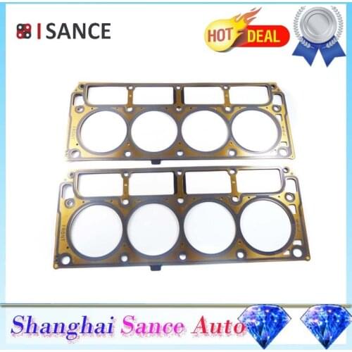 ISANCE Engine MLS Cylinder Head Gasket 12575392 12589227 For Cadillac Chevrolet GMC Pontiac Saab LS2 / L76 LQ4 LQ9 LFA LZ1 6.0L