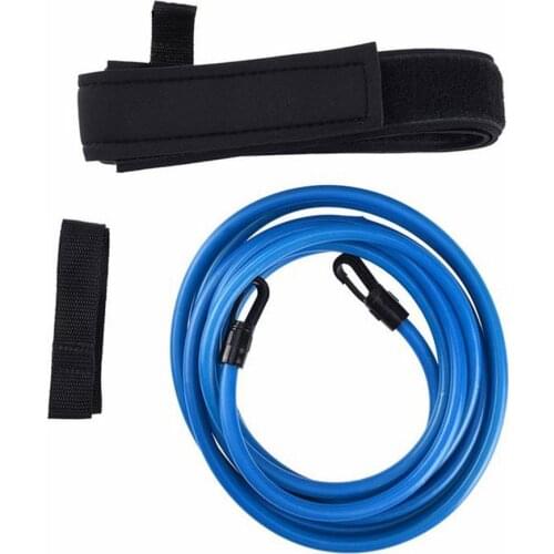 Swim Training Belts Swim Bungee Cords Resistance Bands Swim Tether Stationary Swimming Swim Harness Static Swimming Belt Set
