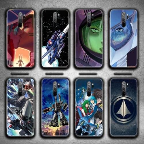 Anime Macross Phone Case for Redmi 9A 9 8A 7 6 6A Note 9 8 8T Pro Max K20 K30 Pro