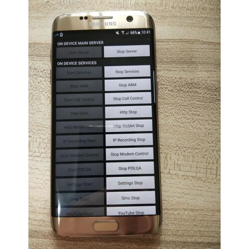 S7 Edge G935F TEMS & G935FD TEMS POCKET , support 2CA & 3CA , volte ,polqa and qesq MOS .. ect test