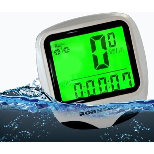 SPORTSHUB Waterproof Stopwatch Bike Computer With Luminous Screen Cycling Bicycle Meter Counter cycling accessories C0030
