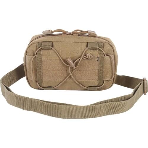 Abay Outdoor Utility Shoulder Messenger Bag Tactical Admin Map Molle Waist Pouch Climbing Hiking Airsoft Military Hunting Bags