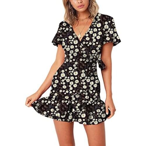 Летние платья с принтом YXLUOKY China At AliExpress