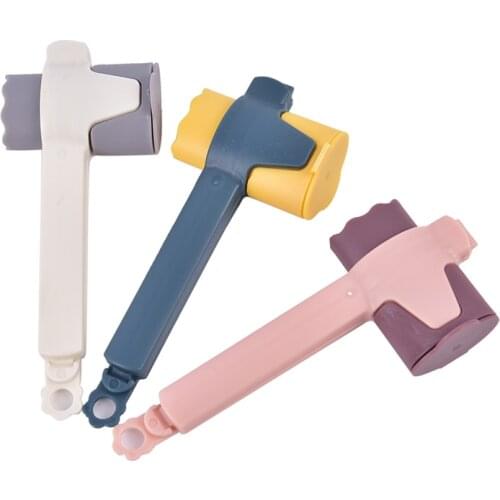 4 Pcs Seal Pour Food Storage Bag Clip With Cap Food Grade PP Pour Spout Snack Bag Clips For Food And Snack Bag