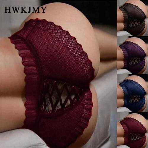 Plus Size S-5XL Women Fashion Sexy Summer Lace Panties Womens Underwear See through Comfortable Shorts Female Intimates Boyshor