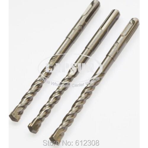 3pcs/set SDS plus 10mm Tungsten Carbide Spear Point Drill Bit for Ceramic Tile Marble Concrete Cement Stone Wall