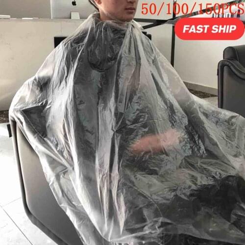 50/100/150 Pcs Salon Disposable Hair Shampoo Cape Waterproof Capes for Hair Cutting Styling Disposal Hairdresser Cape